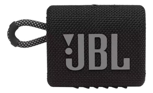 Caixa De Som Jbl Go3 Preta Bluetooth Portatil