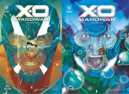 Ovni Moztros - X-o Manowar - Completo 2 Tomos - Nuevo !!! 