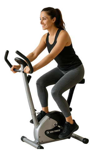 Bicicleta De Exercício Dobrável Ideal Para Treinos Em Casa