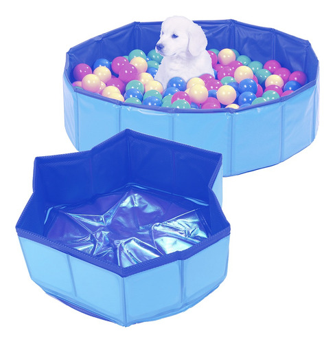 Bañera De Pvc Plegable Para Mascotas, Gatos Y Perros, No Inf