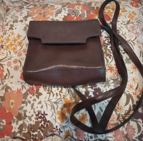 Cartera Marrón De Eco Cuero 