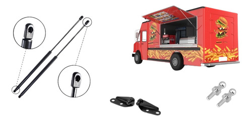 Par Bombines O Amortiguadores Para Puertas Carros Food Truck