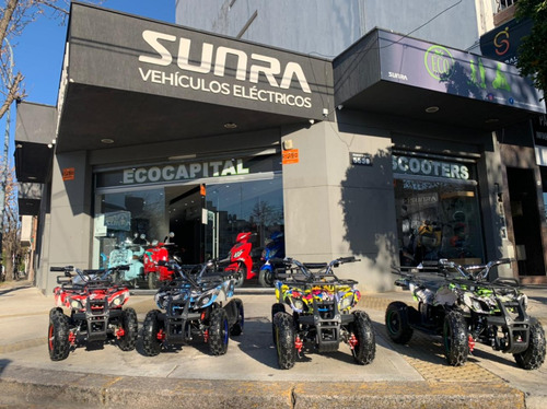 Imagen 10 de 25 de Mini Atv Electrico Sunra Cuatriciclo Niños Cuatri 800w