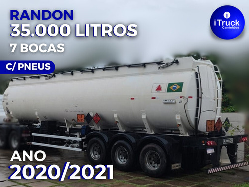 Carreta Randon Ls Tanque 35 Mil Litros 2020/2021 Compartimen