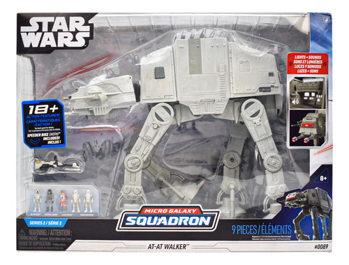 Star Wars At-at Walker Micro Galaxy Squadron Jazwares Da