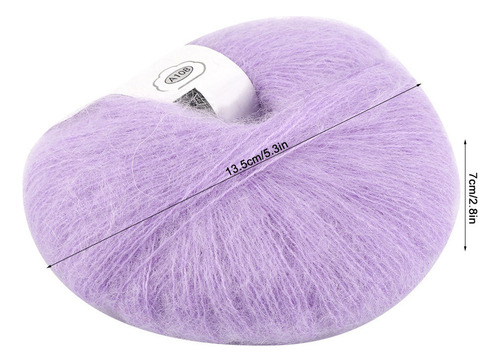 S Mohair Tejer Hilo De Lana Bufanda Chal De Bricolaje