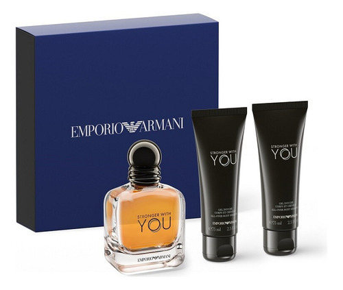 Perfume Stronger With You 50ml Set Armani Volumen De La Unidad 50 Fl Oz