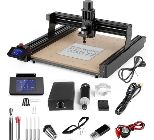 Twotrees Ttc450 Cnc Router Metal/alum/acríl E Motor 500w