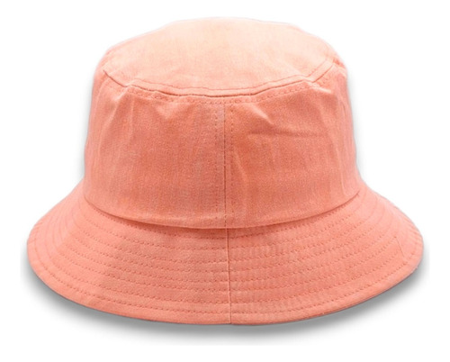 Bucket Hat Pescador Denim Algodon Colores Varios 