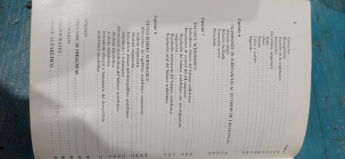 Líquidos Corporales Composición Y Fisiopatología (Usado)