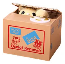 Comprar Alcancía Gato Roba Monedas Eléctrico Divertido Para Niños