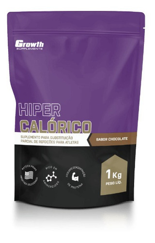 Hiper Mass 1kg Hipercalórico Energetico Growth Supplements