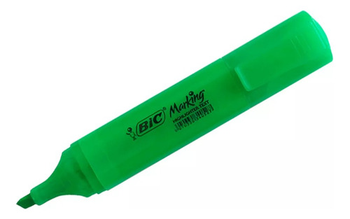 Resaltador Bic Marking Verde X 10 Unidades