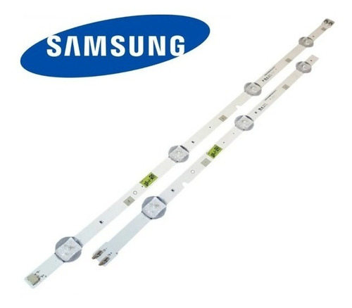 Par Barra De Led Tv Samsung Un43j5200 Un43j5200ag Barra Led