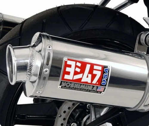 Emblema Stickeradhesivo Para Escape De Moto Yoshimura Metal