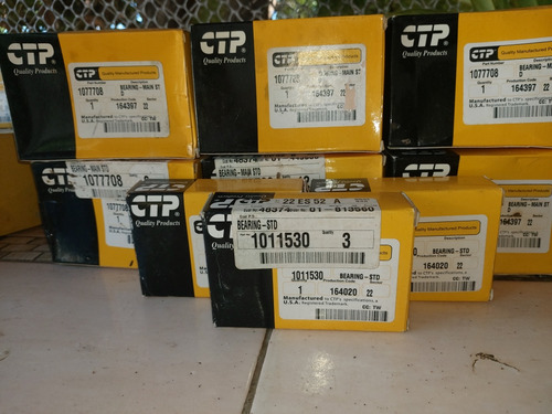 1077708 Y 1011530 Conchas De Bancada  Std Motor 3116 Y 3126