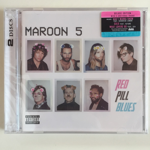 Maroon 5 - Red Pill Blues - X2 Cds Nuevo Sellado