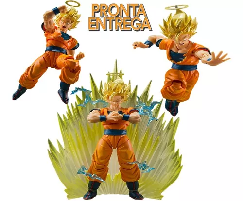 Boneco Goku Super Sayajin 2 Dragon Ball Z