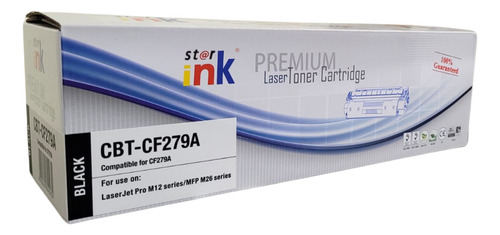 Toner Para H P 79a Cf279a M12 M12a M12w / Mfp M26 M26a M26nw