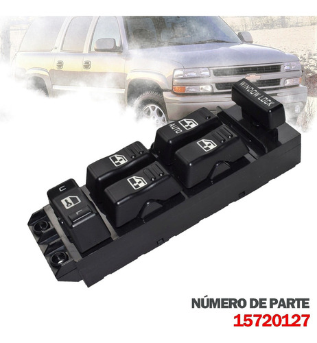 Control Maestro Vidrios Para Chevrolet Suburban 2000-2001