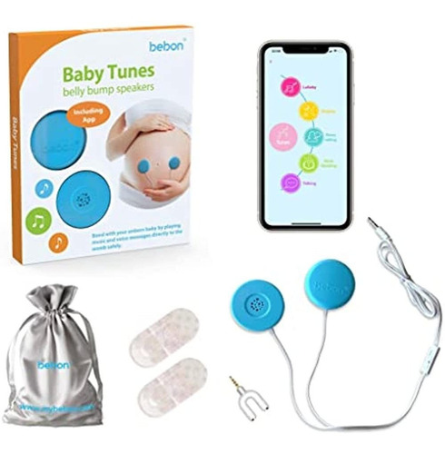 Auriculares Baby-bump - Reproduce Y Comparte Música, Sonido 