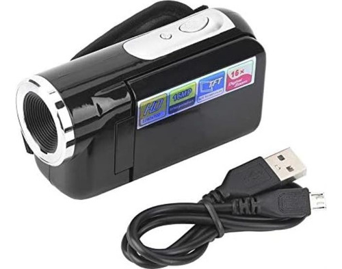 Videocámara Digital 16x Hd, Videocámara Digital Portátil Par