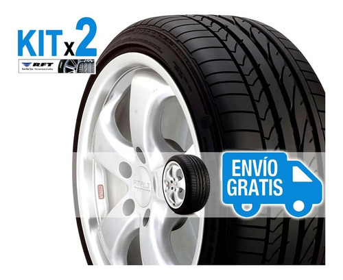 Imagen 4 de 10 de Kit 2u 225/40 R18 Potenza Re050a Rft Run Flat Bridgestone