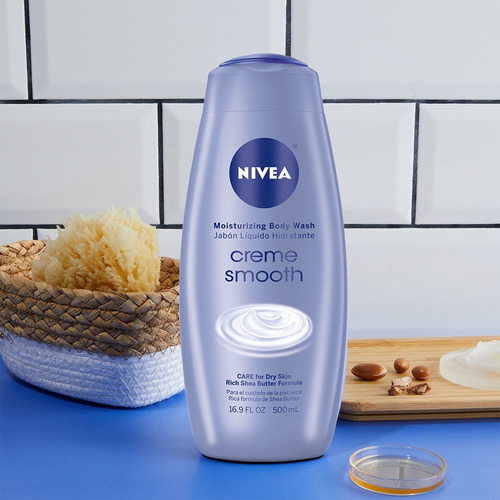 Jabón Corporal Hidratante Karité Nivea Creme Smooth 500ml