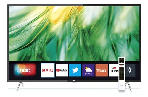 Smart Tv 43 Pulgadas Full HD AOC 43S5295/77G - AOC TV LED 33 a 43P SMART -  Megatone