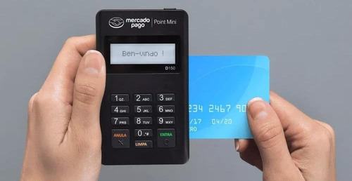 Imagem 2 de 3 de Maquininha Point Mini - A Máquina De Cartão Do Mercado Pago
