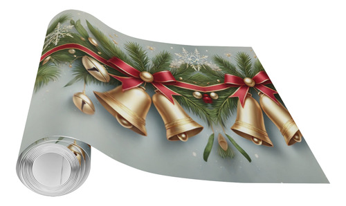 Navidad En Vinilo Cenefas Adhesivas De Lujo De 10 Cm