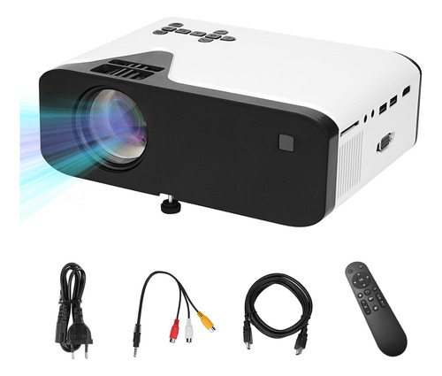 Proyector Media, Mini Videoteatro Portátil Con Led Tf Incorp