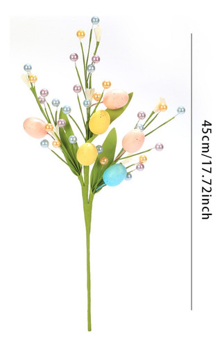 Rama De Árbol De Pascua, Decoración Creativa Para 1 Unidad