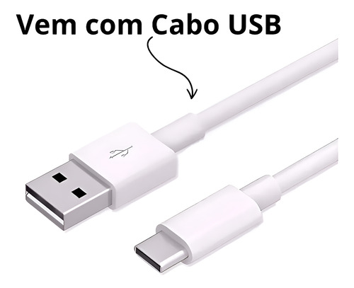 Carregador Sem Fio Por Indução P/celulares E Fones De Ouvido Azul