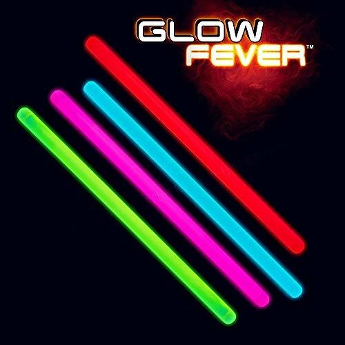 Luminosas  Glow Fever Bulk Glow In The Dark 50ct 10 '' Palos 