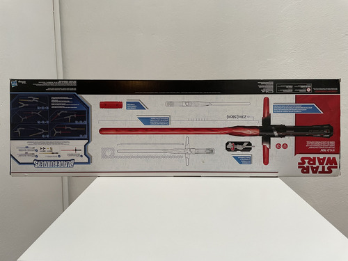 Sable De Luz Kylo Ren De Lujo Bladebuilders Star Wars Espada (Usado)