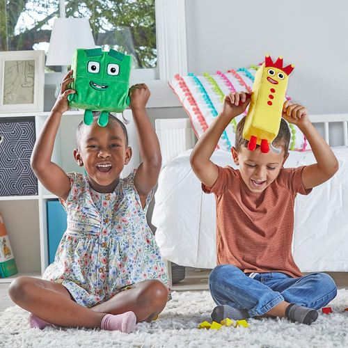 Hand2mind Numberblocks Tres Y Cuatro Amigos Juguetones, Jug. Color Multicolor