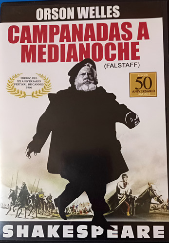 Dvd. Campanadas A Medianoche. Orson Welles