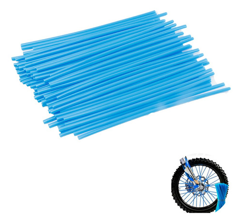 Bicicleta De Motocross Popotes Cubre Rayos De 24cm Y 72pcs