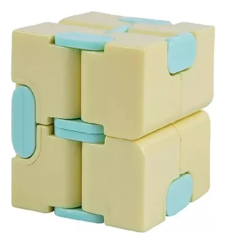 Cubo Infinito Juego Anti Estrés Medidas 4 X 4 Cm De Plastico