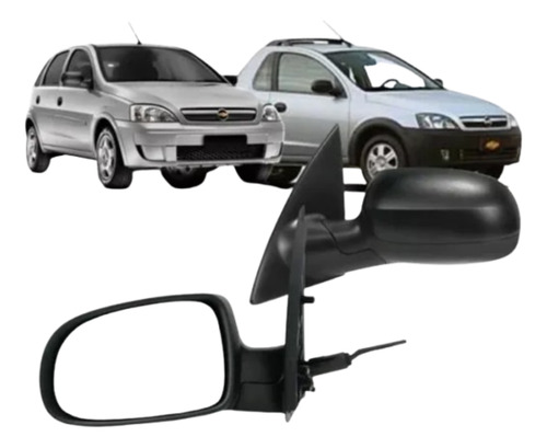Retrovisor Corsa Hatch 2008 2009 2010 2011 2012 C/ Controle