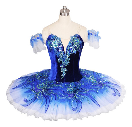 Vestido De Ballet Para Niños Con Forma De Tutú, Gasa Con For