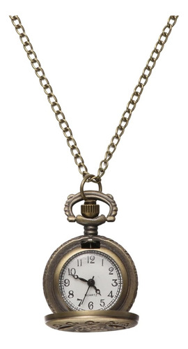 Ukcoco Reloj De Bolsillo Mecanico De Bronce Antiguo Steampun