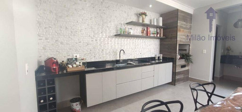 Imagem 10 de 27 de Casa 3 Dormitórios À Venda, 219 M², Condomínio Mont Blanc Em Sorocaba/sp - Ca0524