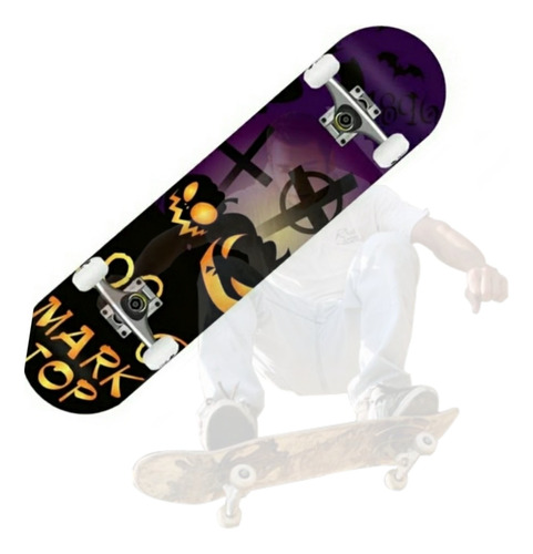 Skate Patineta T/ Profesional Longboard Diseños 80cm  