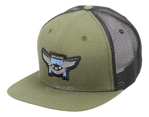 Boné De Pesca Rapala Mountain Trucker Verde