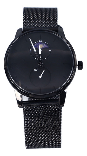 Xing Reloj Delgado De Cuarzo Para Hombre Moonphase Con