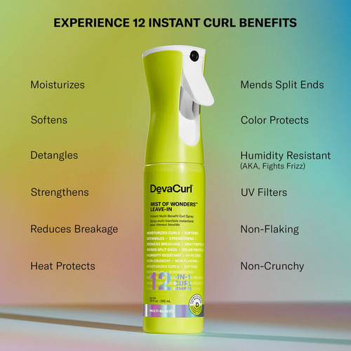 Spray Para Rizos Devacurl Mist Of Wonders Leave En 300 Ml