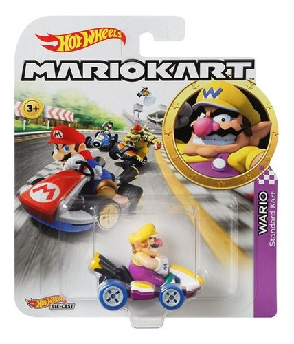Mario Kart Hotwheels Wario 