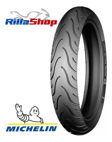 Pneu Dianteir Michelin Radial Sem Câmara De 120/70 Zr17 W 58